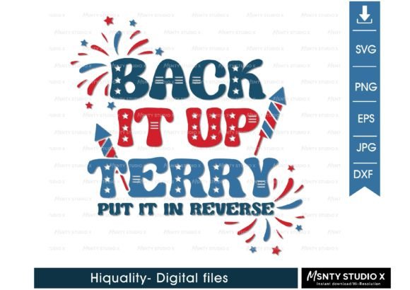 Back It Up Terry SVG: A Designer's Take on Holiday Humor