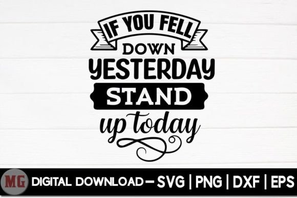 If You Fell Down Yesterday Stand Up, SVG Review