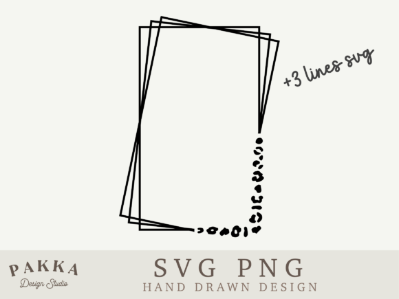 Leopard Frame SVG: A Designer's Take on Vertical Embroidery