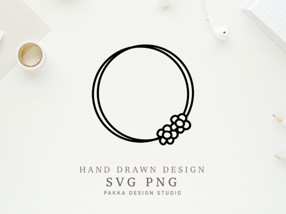 Review: Circle Frame Svg Round Flower Outline for Embroidery