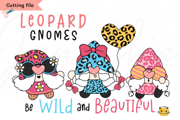 Review: Colorful Leopard Gnome SVG for Embroidery