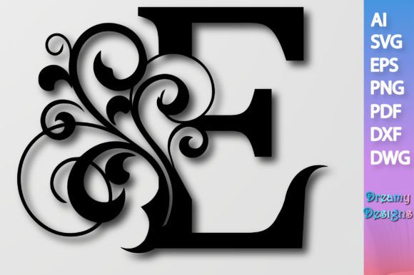 Review: Floral Alphabet E SVG for Embroidery Projects