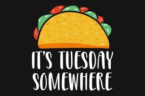 Review: It's Tuesday Somewhere Taco SVG for Embroidery
