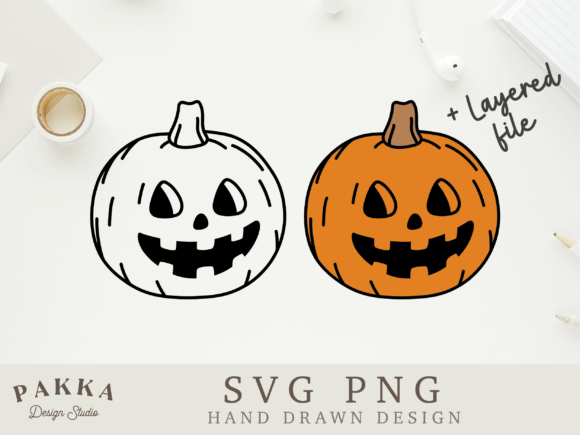 Review: Layered Halloween Pumpkin Face Svg Png for Embroidery
