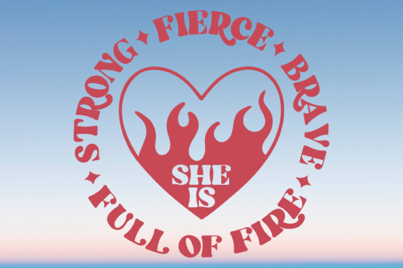Review: She is Strong Fierce Brave Women Svg for Embroidery