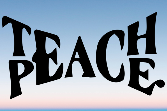 Teach Peace Teacher Svg: A Designer's Stitch Review